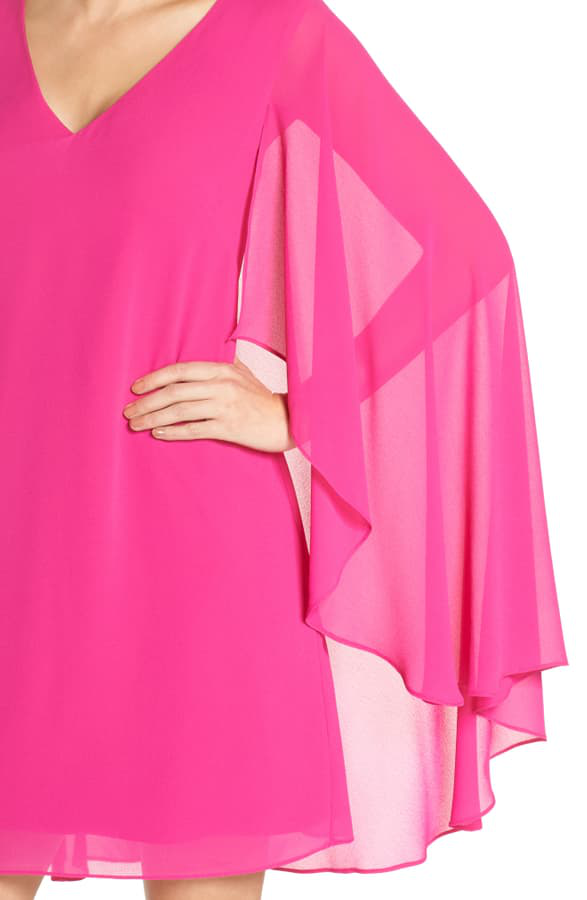 vince camuto cape back shift dress