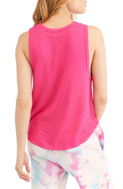 Shop Free People Take The Plunge Tank Top In Pink
