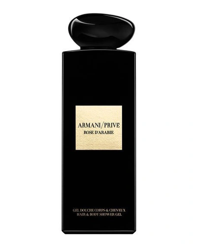 Shop Giorgio Armani 6.7 Oz. Armani Prive Rose D'arabie Shower Gel