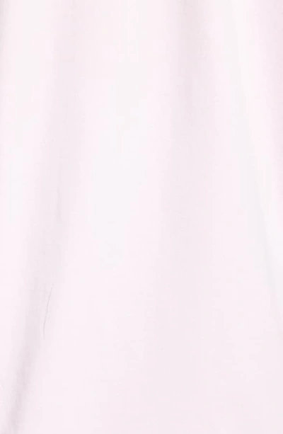 Shop Balenciaga Small Logo Oversize Tee In Baby Pink