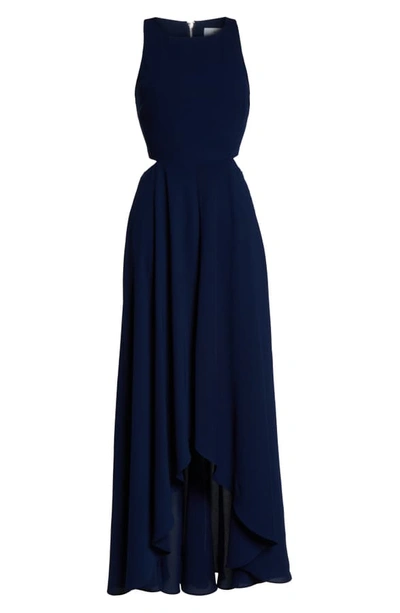 Shop Ali & Jay Cutout Maxi Dress In Navy