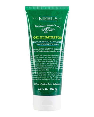 Shop Kiehl's Since 1851 6.8 Oz. Oil Eliminator Deep Cleansing Exfoliating Facewash For Men