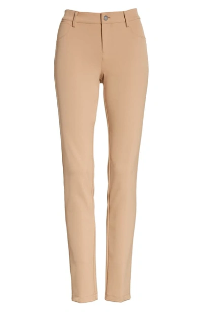 Shop Lafayette 148 Mercer Acclaimed Stretch Skinny Pants In Cammello