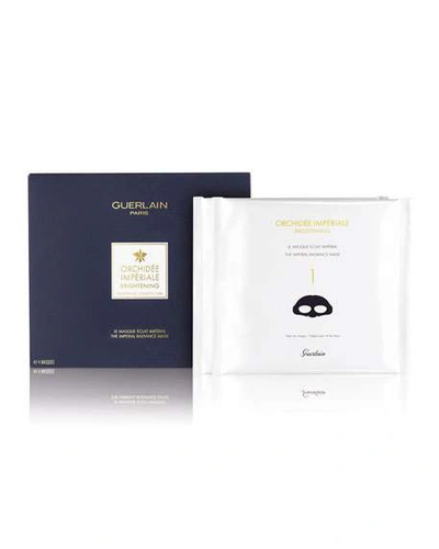 Shop Guerlain Orchidee Imperiale Anti-aging Radiance Sheet Masks, 4 Count