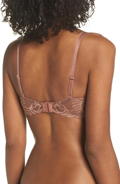 Shop Natori Feathers Underwire Contour Bra In Cinnamon