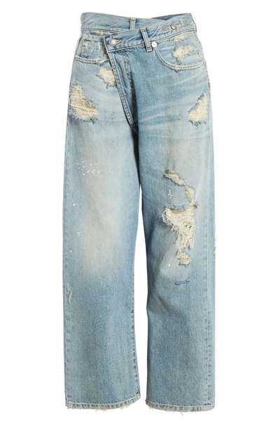 Shop R13 Crossover Ripped Jeans In Cheryl