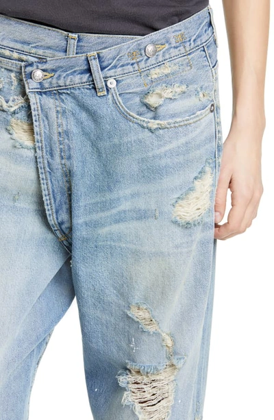 Shop R13 Crossover Ripped Jeans In Cheryl