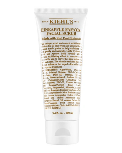 Shop Kiehl's Since 1851 3.4 Oz. Pineapple Papaya Facial Scrub