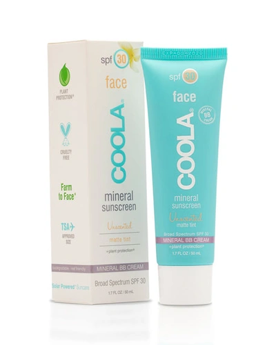 Shop Coola 1.7 Oz. Mineral Face Spf 30 Matte Tint Face Sunscreen