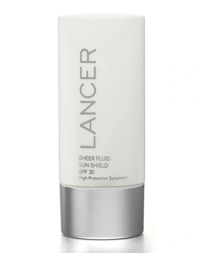 Lancer Sheer Fluid Sun Shield Broad Spectrum Spf 30 Sunscreen 2 oz