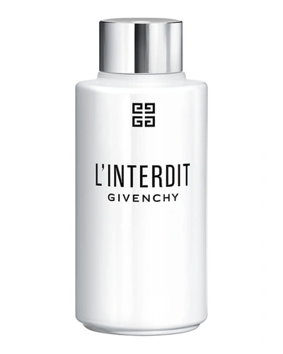 Shop Givenchy 6.8 Oz. L'interdit Bath & Shower Oil In White