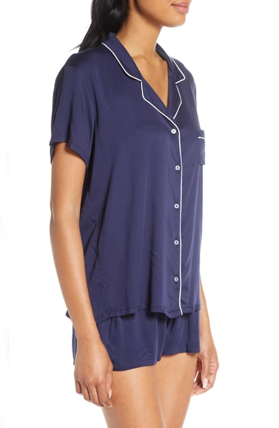 Shop Splendid Short Pajamas In Midnight Navy