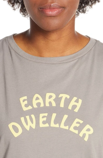 Shop Patagonia Camp Id Muscle Tee In Feathergrey/ Earth Dweller