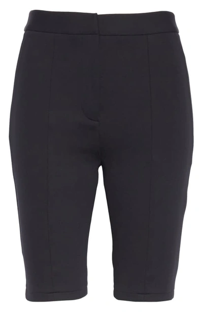 Shop Tibi Biker Shorts In Black