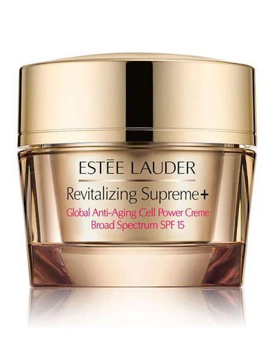 Shop Estée Lauder Revitalizing Supreme+ Global Anti-aging Cell Power Moisturizer Crme Spf 15, 2.5 Oz.