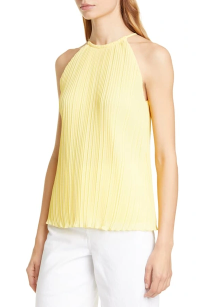 Shop Ted Baker Lohloh Halter Top In Yellow