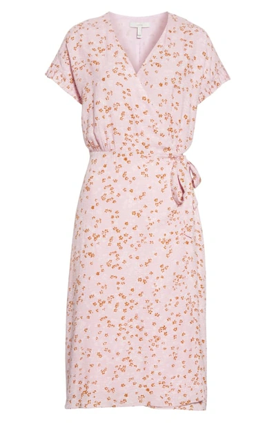 Shop Joie Bethwyn Floral Wrap Dress In Fleur D-isle