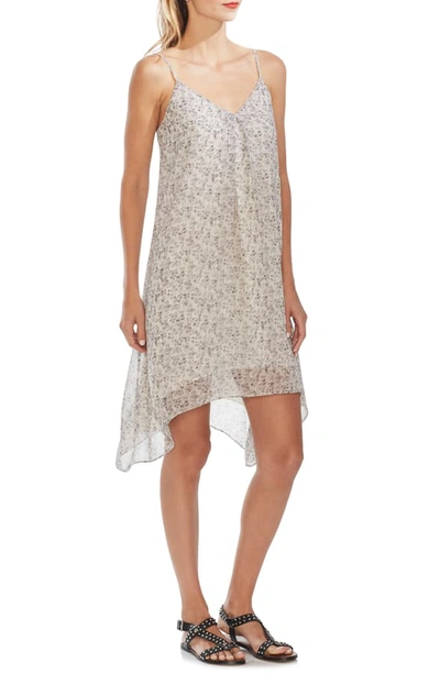 Shop Vince Camuto Shadow Etching Slipdress In New Ivory