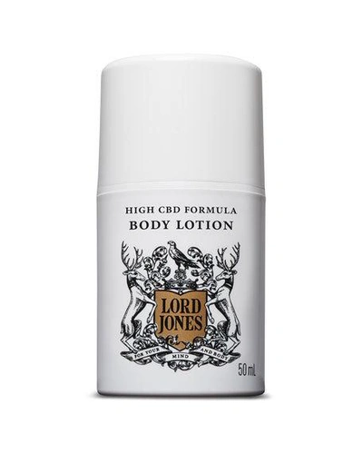 Shop Lord Jones 1.69 Oz. High Cbd Formula Body Lotion - Fragrance Free