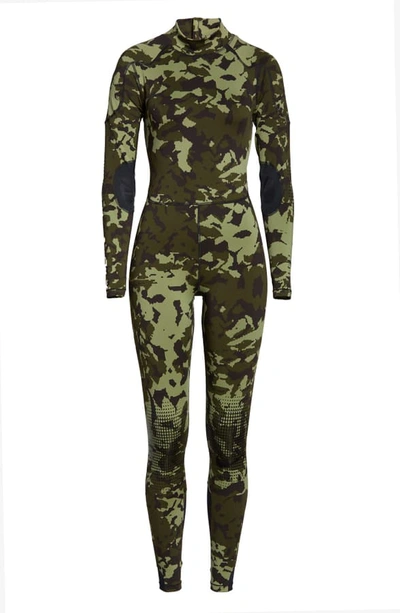 Shop Nike Bodysuit In Legion Green