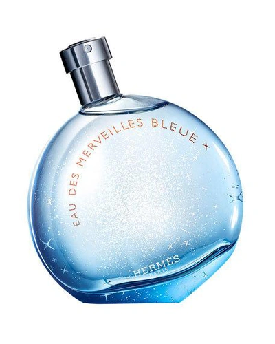 Shop Hermes Eau Des Merveilles Bleue Eau De Toilette, 1.6 Oz.