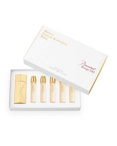 Maison Francis Kurkdjian 5 X 0.37 Oz. Baccarat Rouge 540 Eau De Parfum Travel Set