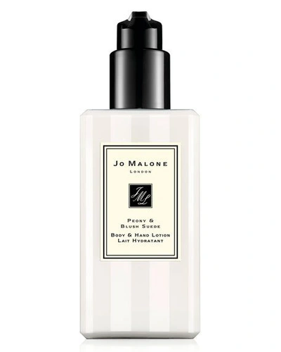 Shop Jo Malone London 8.4 Oz. Peony & Blush Suede - Body And Hand Lotion