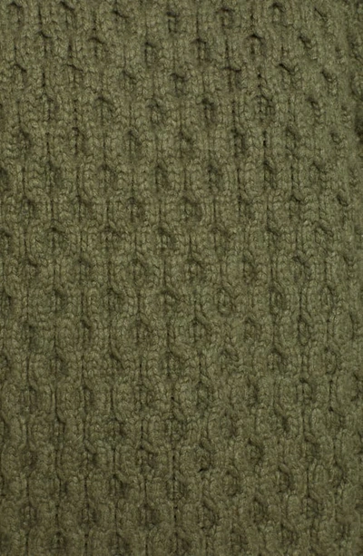 Shop Partow Orion Hand Knit Cashmere Sweater In Forest