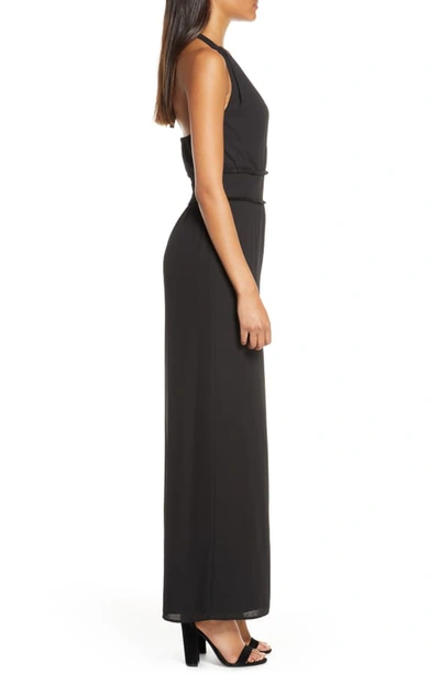 Shop Ali & Jay Patio Please Halter Jumpsuit In Black