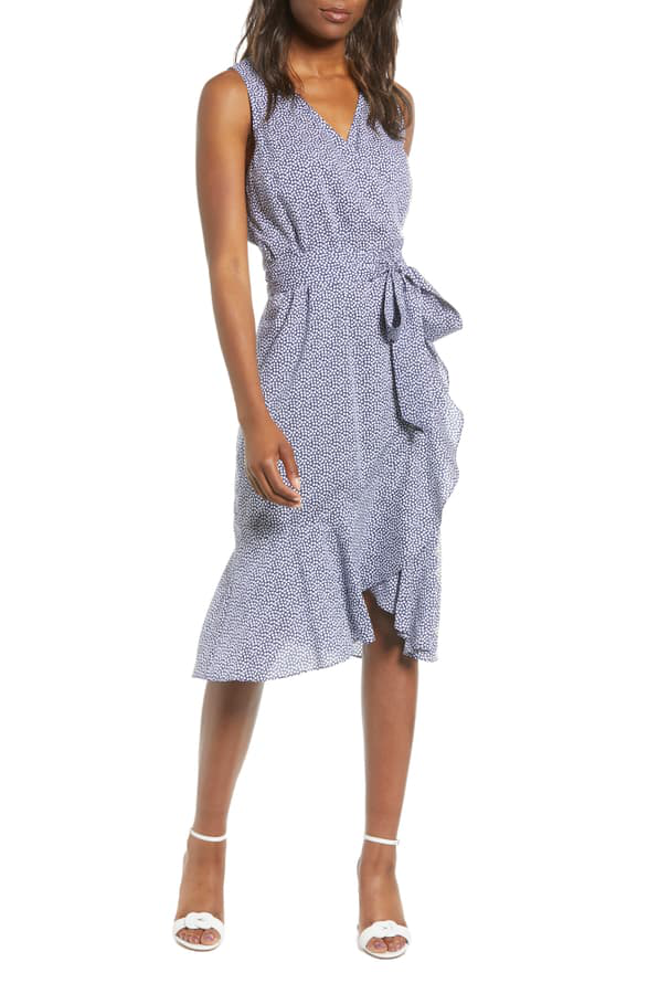 vineyard vines wrap dress