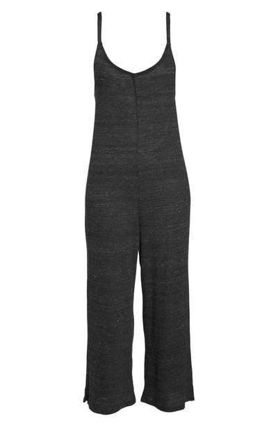 Shop Alternative Eco Jersey Lounge Jumpsuit In Eco Black