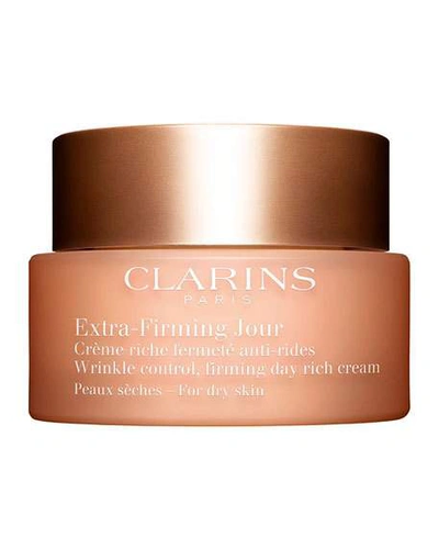Shop Clarins Extra-firming Wrinkle Control Firming Day Cream - Dry Skin
