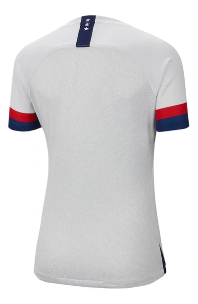 Shop Nike Soccer Jersey In White/ Blue Void/ Red