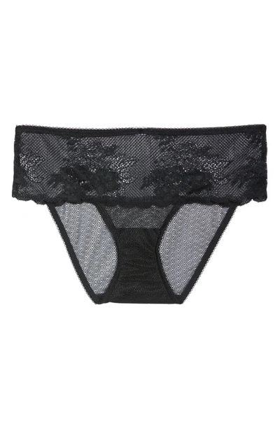 Shop Jason Wu Collection Lace Hipster Panties In Black