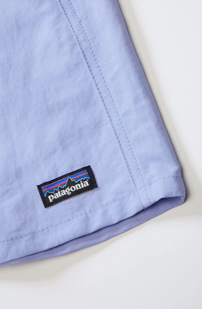 Shop Patagonia Baggies Shorts In Light Violet Blue
