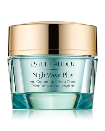 Shop Estée Lauder Nightwear Plus Anti-oxidant Night Detox Moisturizer Crème