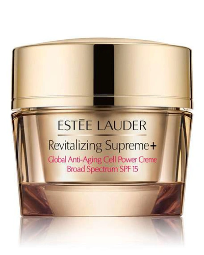 Shop Estée Lauder Revitalizing Supreme+ Global Anti-aging Cell Power Creme Spf 15, 1.7 Oz.