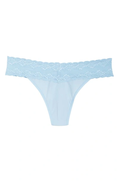 Shop Natori Bliss Perfection Thong In Cloud