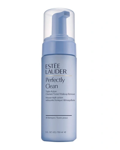 Shop Estée Lauder Perfectly Clean Triple-action Cleanser, Toner & Makeup Remover