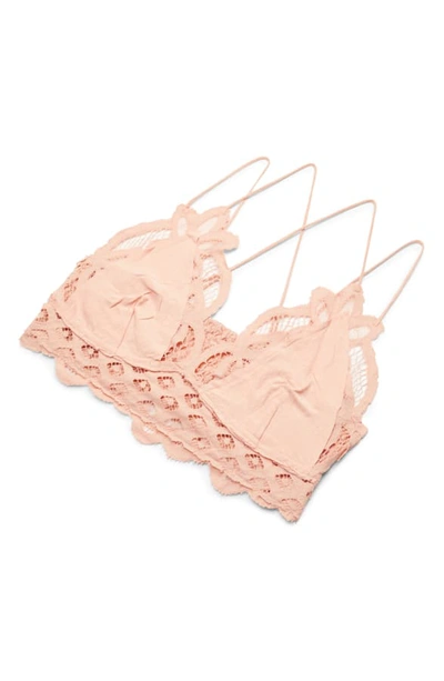 Shop Free People Intimately Fp Adella Longline Bralette In Wisterious