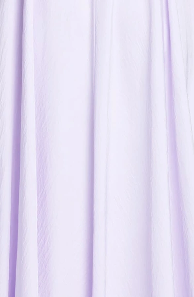 Shop Vince Double Layer Midi Dress In Pale Iris