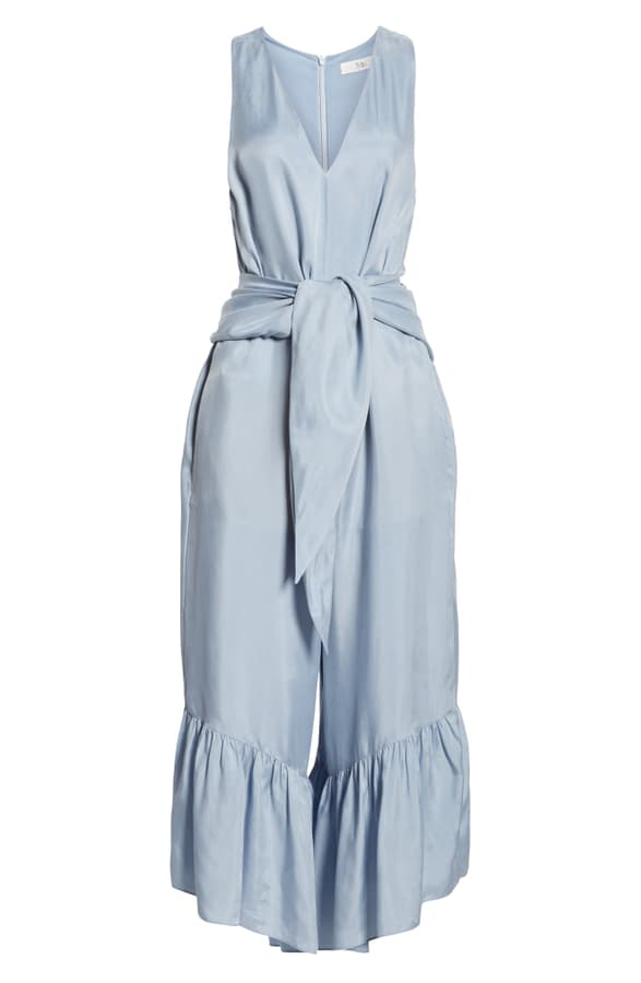 tibi ruffle jumpsuit