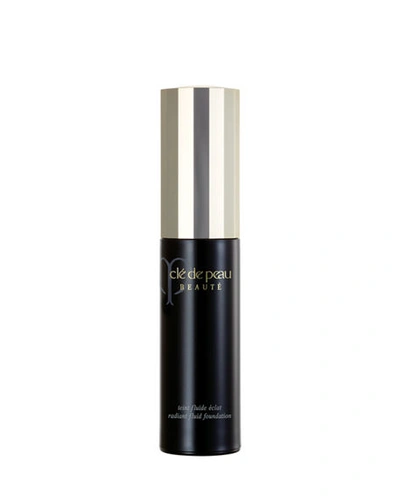 Shop Clé De Peau Beauté 1 Oz. Radiant Fluid Foundation Spf 24 In O80