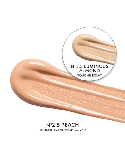 Shop Saint Laurent Touche Eclat High Cover Radiant Concealer In 2.5 Peach