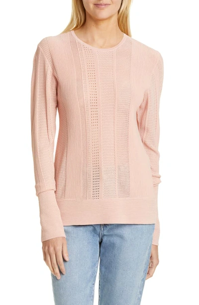 Shop Equipment Laurier Sweater In Rose Cloud