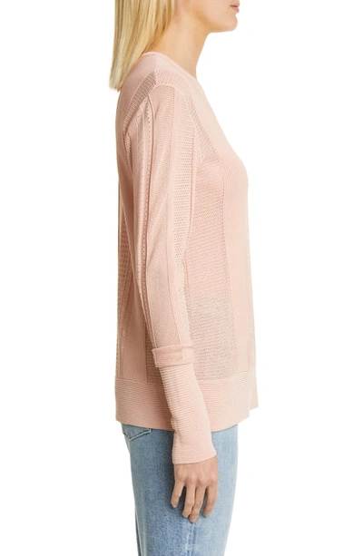 Shop Equipment Laurier Sweater In Rose Cloud