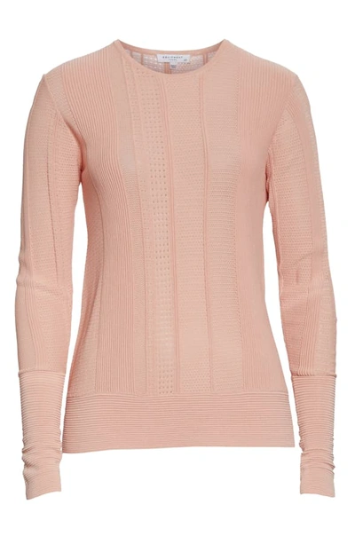 Shop Equipment Laurier Sweater In Rose Cloud