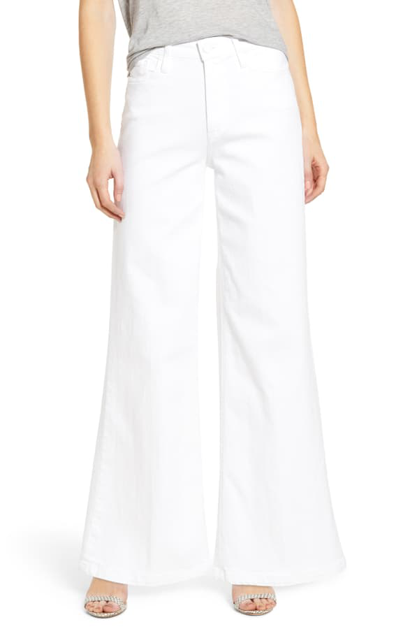 paige sutton wide leg jeans