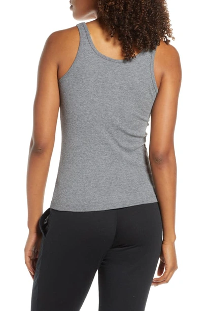 Shop Alternative The Zoe Rib Tank In Ash Heather