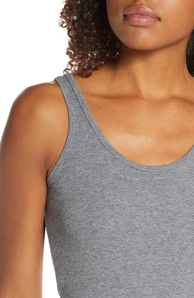 Shop Alternative The Zoe Rib Tank In Ash Heather